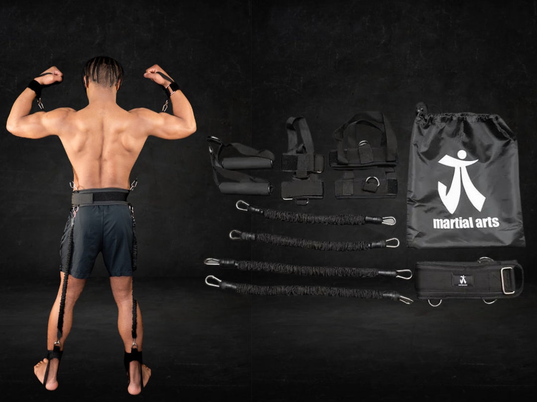 Resistance Bands Full Body Workout Boxing Martial Arts Resistance