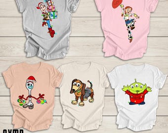 Disney Family Toy Story Shirt, Buzz Lightyear, Woody