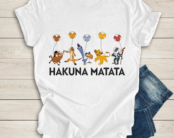 Lion King Hakuna Matata Shirt, Disney Animal Kingdom Tee