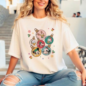 Vintage Mickey And Friend Christmas Shirt,Disney Ears Christmas Shirt,Disney Christmas Shirt,Disney Trip Shirt,Disney Family Christmas Shirt