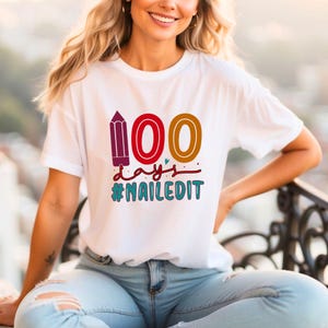 100 Days of School Shirt, 100 Day Shirt, 100th Day Of School Celebration, Student Shirt,Back to School Shirt, Gift For Teacher