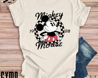 Retro Mickey Mouse Tee: Magic Kingdom Vacation Shirt
