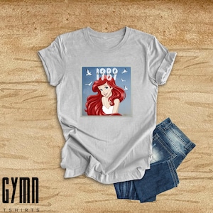 Disney 1989 Little Mermaid Shirt, 1989 Ariel&#39;s Version T-Shirt, Disney Ariel Shirt, Ariel Shirt, Princess Ariel Shirt, Ariel Mermaid Shirt