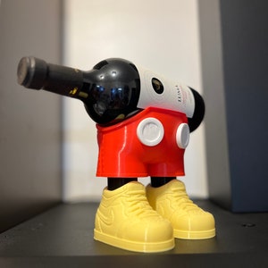 Disney Drink Holder / Mickey Mouse with Nike Shoes / Kingdom Hearts Drink Holder