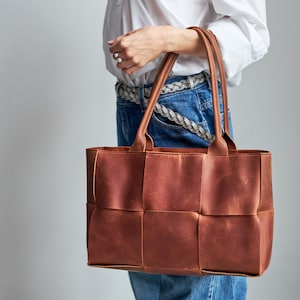 Leder Messenger Tasche, Luxus Cognac Leder Sachel, Lederhandtasche, Vintage Handtasche, Schulterhandtasche, Leder Geldbeutel, Leder Schultertasche