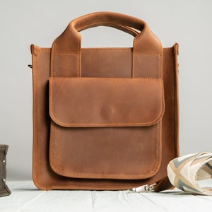 Leather laptop bag, Women back to school laptop bag, College bag, Women laptop bag, Women leather bag, Work bag, Everyday laptop bag