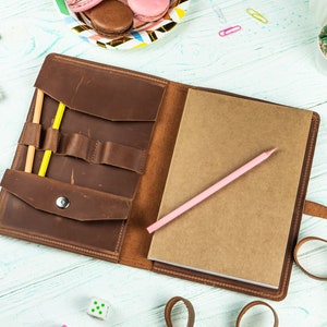 Quaderno ricaricabile personalizzato in vera pelle, quaderni ricaricabili, diario ricaricabile, quaderno ricaricabile A5, diario in pelle