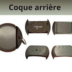 Comparaison de la coque de protection entre le modèle originel et la coque vendu, imprimée en 3D