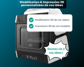Impression et modélisation 3D - Modélisation Gratuite sous conditions