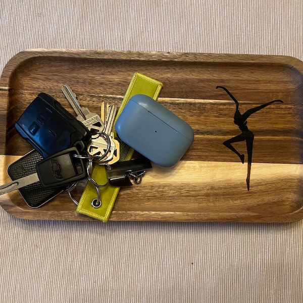 Wooden Valet Key Tray - Customized