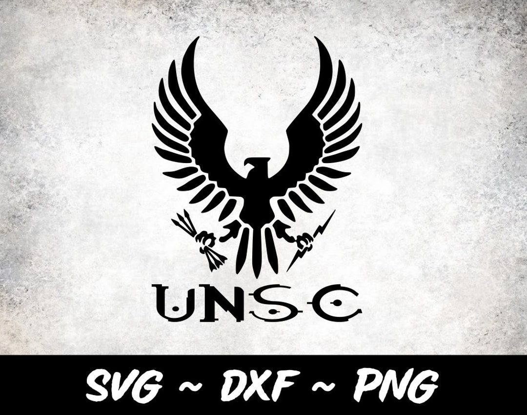 Halo UNSC Spartan Emblem Graphic Design for Cutting Machines SVG, DXF