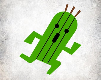 Buy Running Cactus Man, Funny Desert Pun, Video Game Character, Classic  Fantasy Games Online in India - Etsy