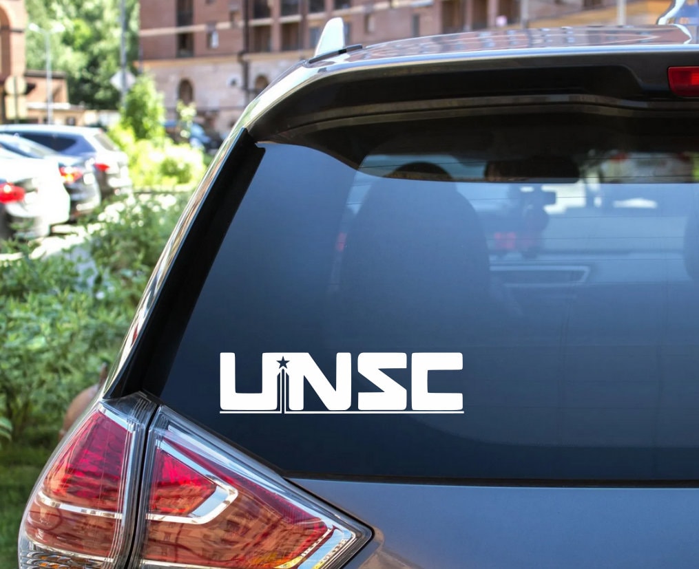 UNSC Premium Vinyl Decal - Etsy