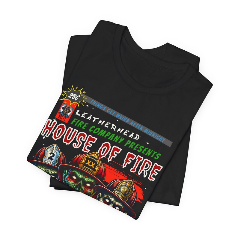 Zombie Firefighter Tshirt, Fire Zombie Apocalypse, Funny Fireman Gift