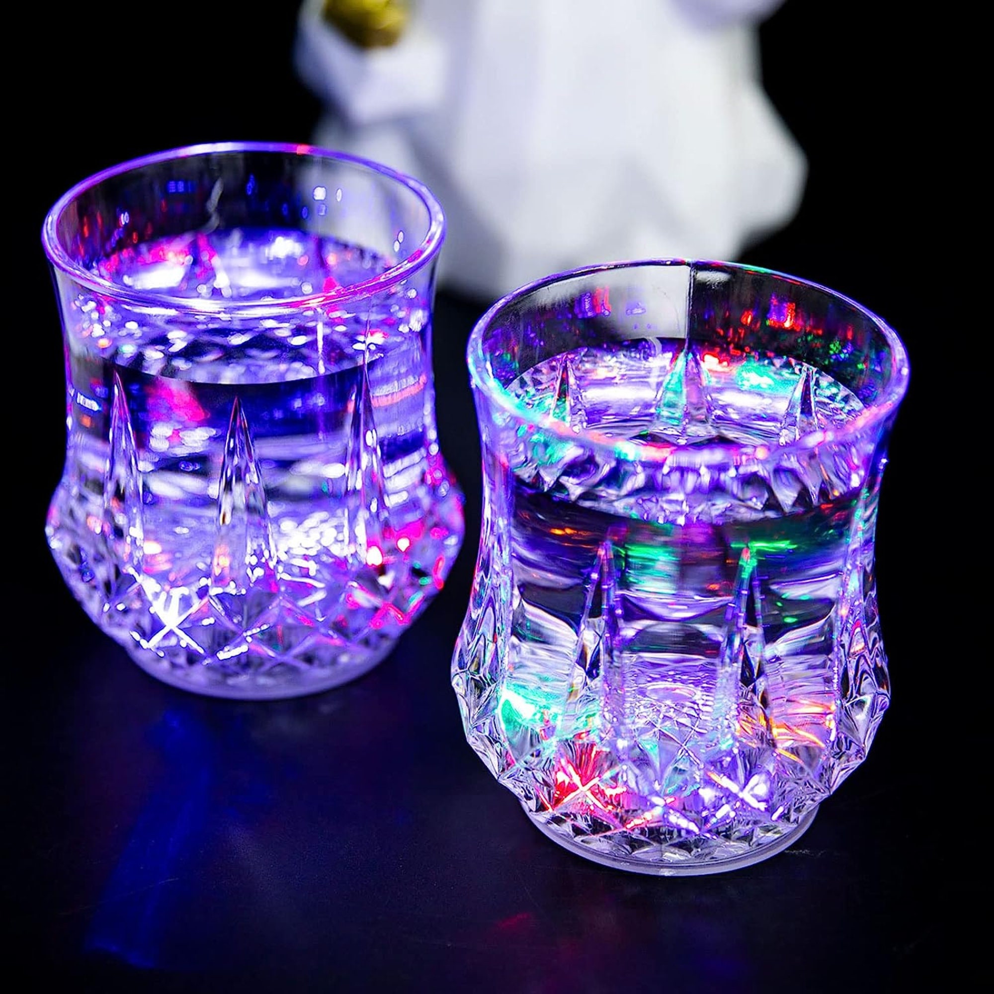 Flashing Light Up Unicorn Cups w/ Straw Wholesale