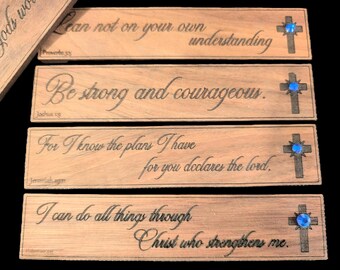 Beautiful Wooden Bible Verse fridge Magnets 5 Different Designs - SVG FILE Download ONLY ! Digital Download to make yourself