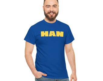 HAN T-Shirt, Kpop 90s Vintage Style, Unisex Geschenk
