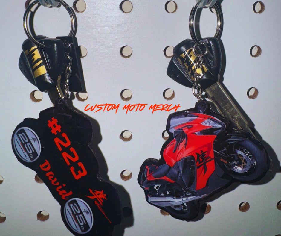 Custom Moto Merch Customized 25th Anniversary Hayabusa Registered