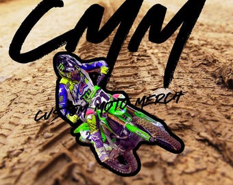 Jason Anderson "El Hombre" 3"x3" Sticker