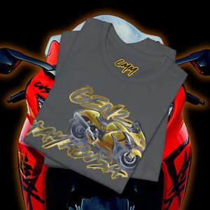 CMM x Gen2 Hayabusa - Maglietta "Graffiti Yellow G2 Hayabusa" immagine 5