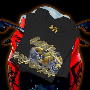 CMM x Gen2 Hayabusa - Maglietta "Graffiti Yellow G2 Hayabusa" immagine 1