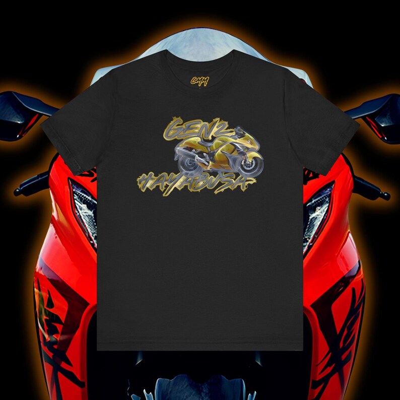 CMM x Gen2 Hayabusa - Maglietta "Graffiti Yellow G2 Hayabusa" immagine 2