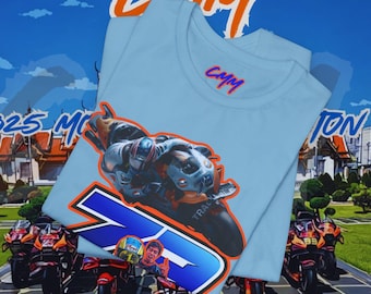 MotoGP 小倉愛チャンピオン T シャツ、グッズ Moto2 勝者小倉愛