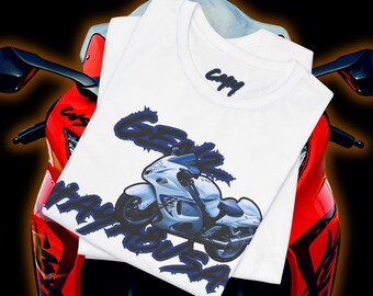 CMM x Gen2 Hayabusa -" White/Blue G2 Hayabusa" Shirt