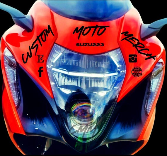 Custom Moto Merch Customized 25th Anniversary Hayabusa Registered