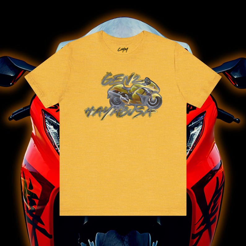 CMM x Gen2 Hayabusa - Maglietta "Graffiti Yellow G2 Hayabusa" immagine 6