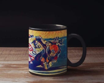 Marc Marquez MotoGP Mug: 93 Lean Design