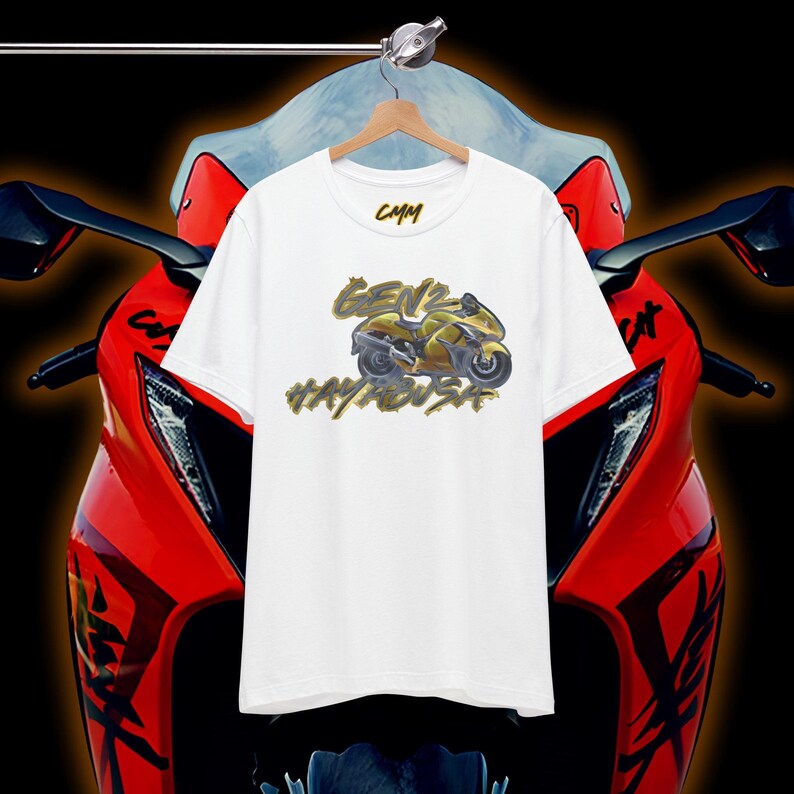 CMM x Gen2 Hayabusa - Maglietta "Graffiti Yellow G2 Hayabusa" immagine 4