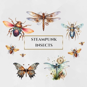 Steampunk Insect Clipart