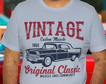 Vintage Chevy T-Shirt: Amerikanisches Muskelauto T-Shirt