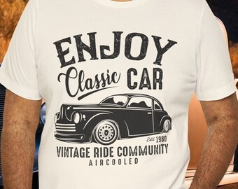 Hotrod T-Shirt: Retro Classic Car Tee, Vintage Style