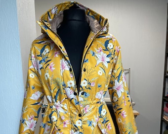 Wasserdichter Mantel, Winterjacke, Bunter Parka, Damenbekleidung, Warmer Parka, Kapuzenparka, Oberbekleidung, winddichter Regenmantel, Softshellparka