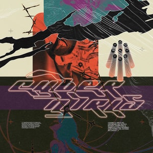 Poster "Cyber Girls" in stampa digitale