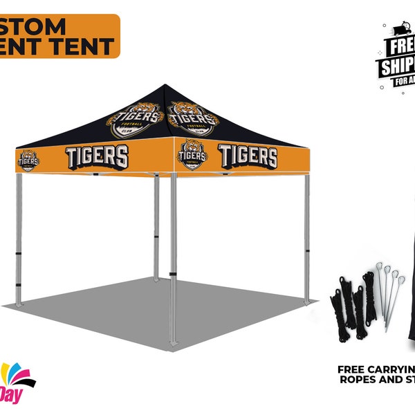 Personalized Canopy Tents Etsy