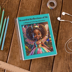 African American Coloring Book-black Girl Coloring Book-busy Book