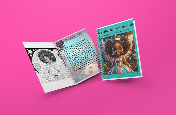 African American Coloring Book-Black Girl Coloring Book-Busy Book-Melanin Coloring Book-Kids Activity Book-Empowering Coloring-Afro Coloring