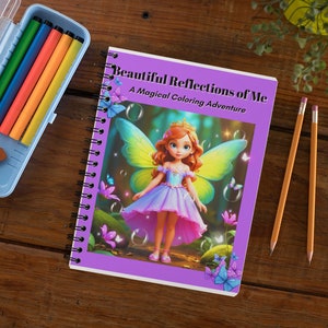 Coloring Books-Personalized Coloring Book-Travel Coloring Book-Activity Book-Kids Activity Book-Empower-Girl Coloring-Kids-Gift For Kids