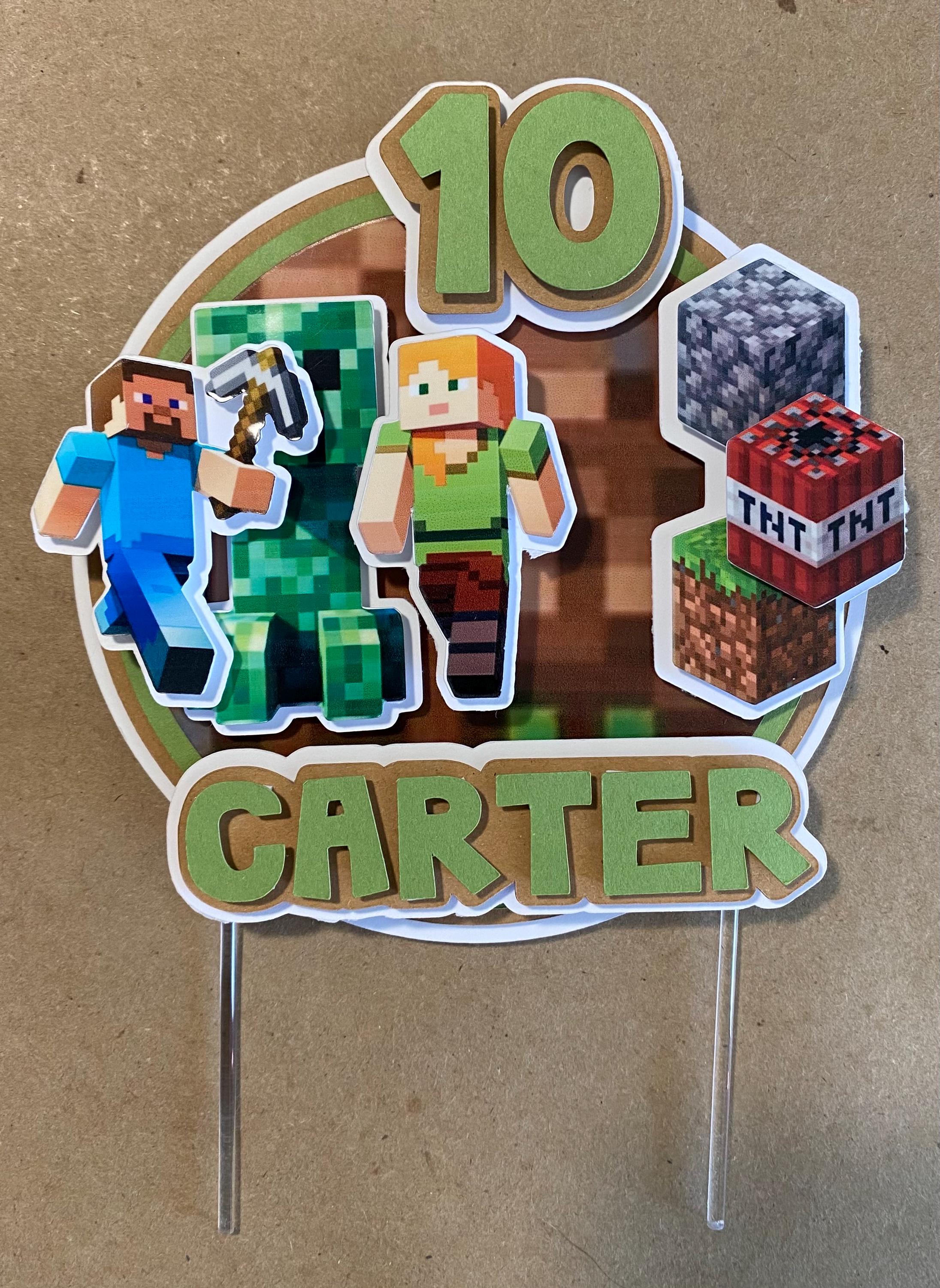 Personalized 3D Cake Topper