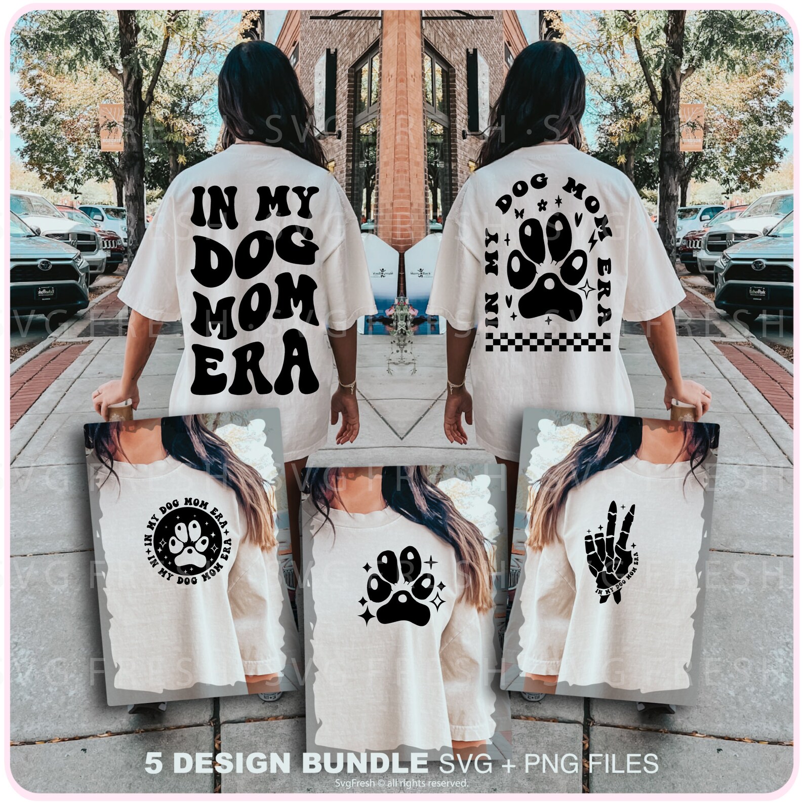 In My Dog Mom Era Png Svg Pet Mom Svg Dog Mama Funny Adult - Etsy