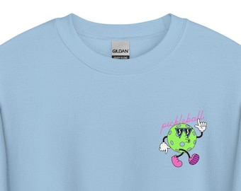 Party Pickleball Sweatshirt, Lustiges Pickle Ball Shirt, Celebrate Pickler Pullover