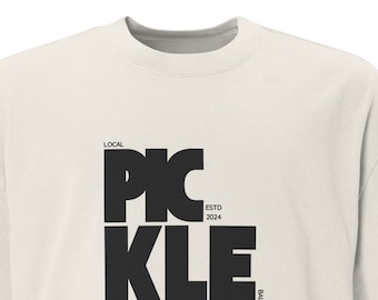 Streetwear Oversized Tee, Pickleball T-Shirt, Modern Pickleball Tee