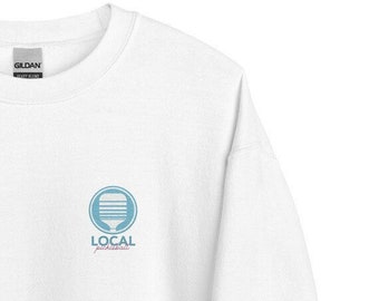 Lokales Pickleball besticktes Sweatshirt