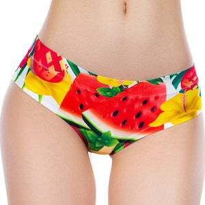 Low Rise Summer Watermelon Micro Thong G-string Panty, Special  Occasion,sexy G-string, Fun Gift for Her, Xmas Lights, Water Melon -   Canada