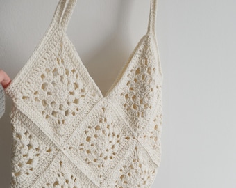 Crochet Bag Pattern ( + video) | DIY Tote | US/UK Terms
