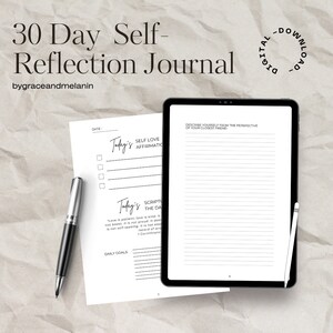 30 Days of Self Reflection Made With Love Daily Christian Journal - Etsy