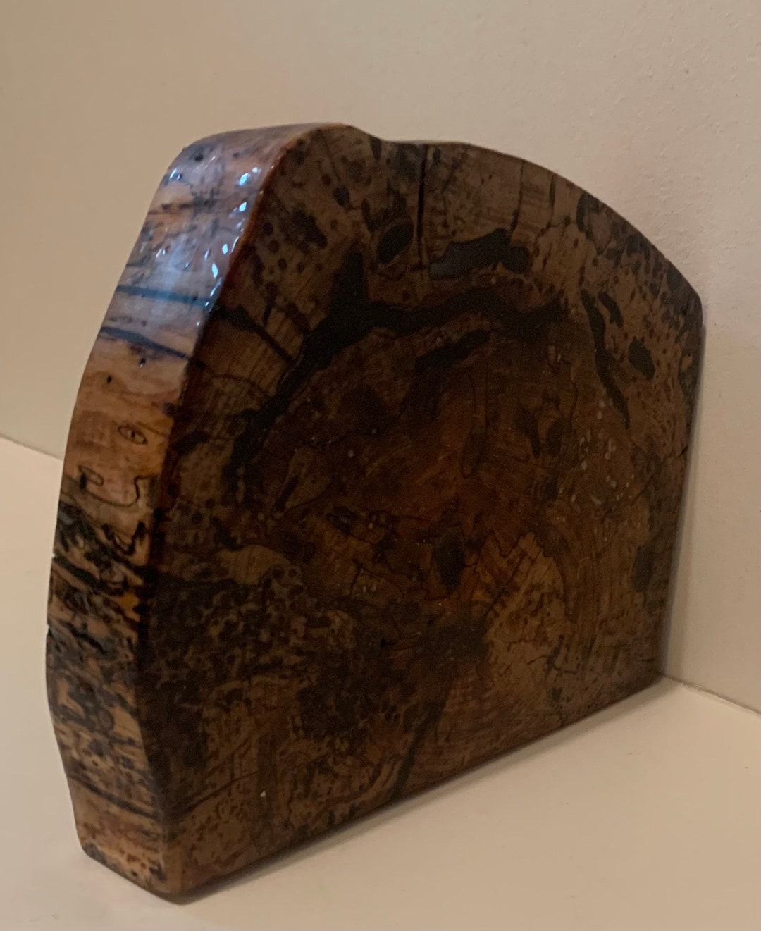 Live Edge Corner Floating Shelf Etsy